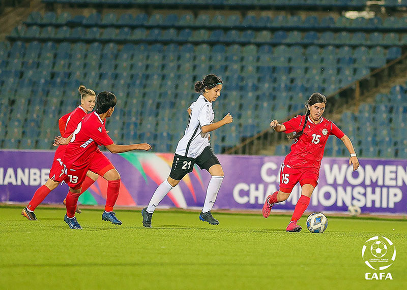 Turkmen football players tied with the team of Tajikistan at the CAFA-2022 championship in Dushanbe